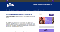 Desktop Screenshot of globalmarketsconsultants.com