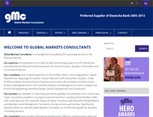 Tablet Screenshot of globalmarketsconsultants.com